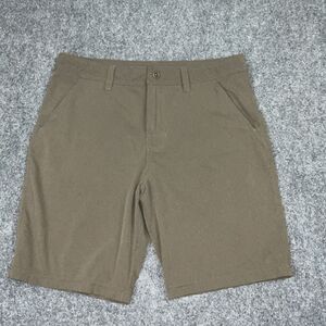 PrAna Shorts Mens Size 34 Brown Khaki Hiking Outdoors Casual Lightweight
